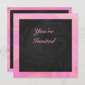 コットンキャンディ 招待状 (正面/裏面)