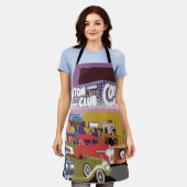 コットンクラブ1920ビベスでタイムスリップ エプロン (着用した状態)