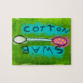 コットンスワブジグソーパズルおもしろい – バスルーム ジグソーパズル (横)