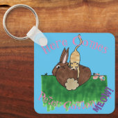 コットンテール キーホルダー (正面)