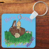 コットンテール キーホルダー (裏面)