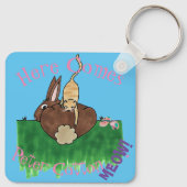 コットンテール キーホルダー (裏面)