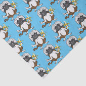 コットントップタマリンモンキーマンガイラストレーション 薄葉紙 (詳細)