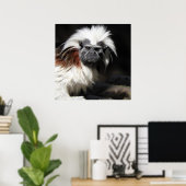 コットントップタマリン ポスター (ホームオフィス)