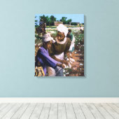 コットンピッカー2003 キャンバスプリント (インサイチュ (ウッドフロア))