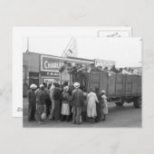 コットンピッカー， 1938 ポストカード (正面/裏面)