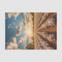 コットンフィールドサンライトデクページ紙