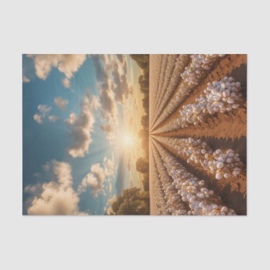 コットンフィールドサンライトデクページ紙 薄葉紙 (正面)