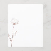 コットンフラワー オータム テラコッタ インドア 予算 チラシ (裏面)