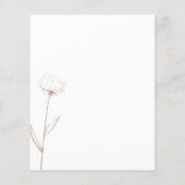 コットンフラワー テラコッタ 予算 ボタニカル ご対応します チラシ (裏面)