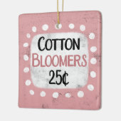 コットンブルマー25セントオーナメント セラミックオーナメント (左)