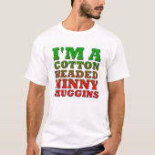コットンヘッドの馬鹿者　おもしろTシャツ Tシャツ (正面)