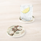 コットンボル植物石エレガントコースター コースター (側面)