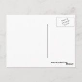 コットンボール植物葉書 ポストカード (裏面)