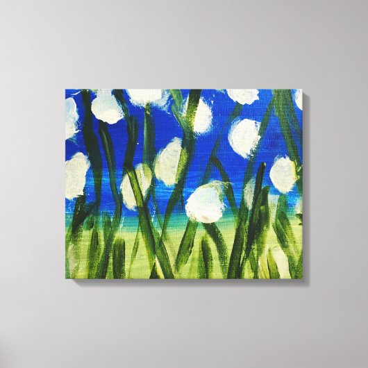 コットンボール キャンバスプリント (正面)