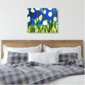 コットンボール キャンバスプリント (インサイチュ (寝室))