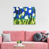 コットンボール キャンバスプリント (インサイチュ (リビング))