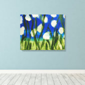 コットンボール キャンバスプリント (インサイチュ (ウッドフロア))