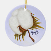 コットンボール セラミックオーナメント (正面)