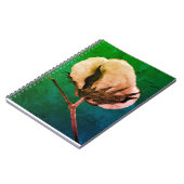 コットンボール ノートブック (左側)