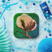 コットンボール ペーパープレート (パーティー)