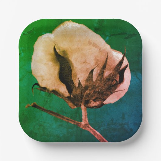 コットンボール ペーパープレート (正面)