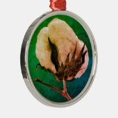 コットンボール メタルオーナメント (右)