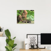 コットンマス（ウォーター・モカシン）スネークオンボードウォーク ポスター (ホームオフィス)