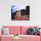 コットンミルアットニューラナーク葉書ポスター写真Bl キャンバスプリント (インサイチュ (リビング))