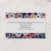 コットンリールズ裁縫 名刺 (裏面)