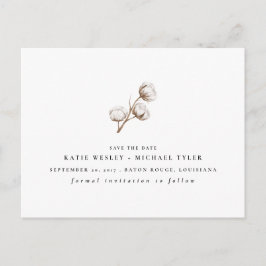 コットン素朴 案内ポストカード