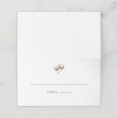 コットン結婚素朴ズ プレイスカード (外部開封)