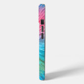 コットン キャンディ エナジー バースト フラクタル アート Case-Mate iPhoneケース (裏面 / 左)