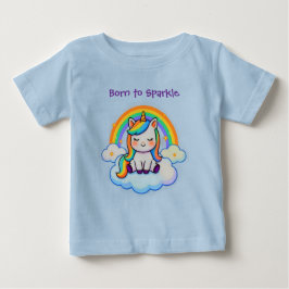 コットン コンフォート ユニコーン ベビーTシャツ