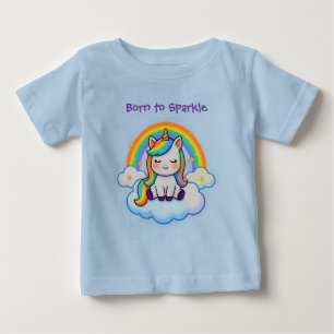 コットン コンフォート ユニコーン  ベビーTシャツ