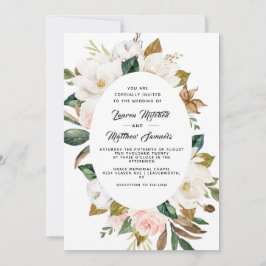 コットン＆マグノリアの結婚式招待状 招待状