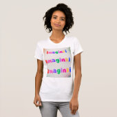 コットンTシャツ レディース Tシャツ (正面フル)