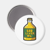 コッド肝油 マグネット (正面/裏面)