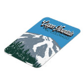 コッパーマウンテンスキーエリアコロラドヴィンテージ マグネット (左側)