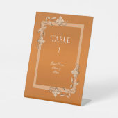 コッパー・ジェム&グリッター7結婚日記念日   台座サイン (正面)