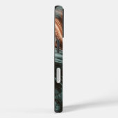 コッパー&テアル大理石フロー Case-Mate iPhoneケース (裏面 / 右)