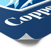 コッパー・マウンテン・コロラド・スキーリゾート・ポスター ポスター (角)