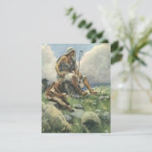 コッピングによる羊飼いのダビデ、ヴィンテージ宗教 (スタンド正面)