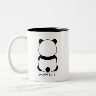 コップにパンダモニウム！🐼☕😂 ツートーンマグカップ