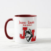 コップに勝っているハスキー マグカップ (左)