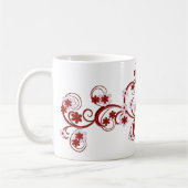 コップのテンプレートバレンタインの日のギフト コーヒーマグカップ (左)