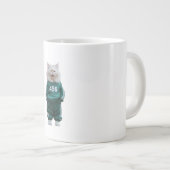 コップの中の猫 ジャンボコーヒーマグカップ (正面右)