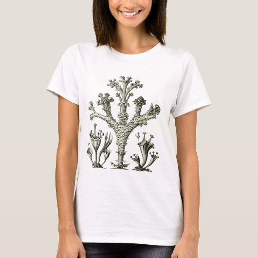 コップの地衣 Tシャツ (正面)