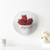 コップの春 ラージ壁時計 (ホーム)