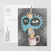 コップの頭部 ポストカード (正面/裏面)